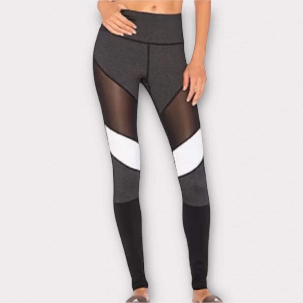 Vimmia Anthropologie Women’s Adagio Leggings Small High Waisted Activewear Yoga